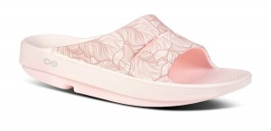 Oofos OOahh Limited Slide Sandal Sandalen Dames Roze | EM7638450