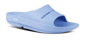 Oofos OOahh Slide Sandal Sandalen Dames Blauw | SI0329671