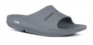 Oofos OOahh Slide Sandal Sandalen Dames Slate | QW0769418