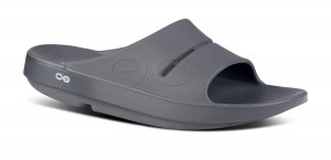 Oofos OOahh Sport Slide Sandal Sandalen Heren Donker | ES6281304