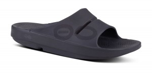 Oofos OOahh Sport Slide Sandal Sandalen Heren Zwart | BO8690537