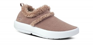 Oofos OOcoozie Low Shoe Pantoffels Dames Chocola | AQ5431076