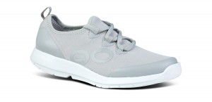 Oofos OOmg Sport LS Low Shoe Schoenen Dames Wit Grijs | XP2870196