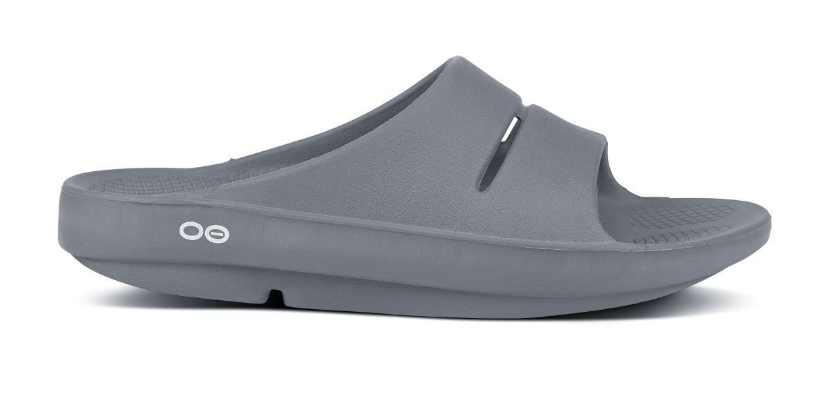 Oofos OOahh Slide Sandal Sandalen Dames Slate | QW0769418