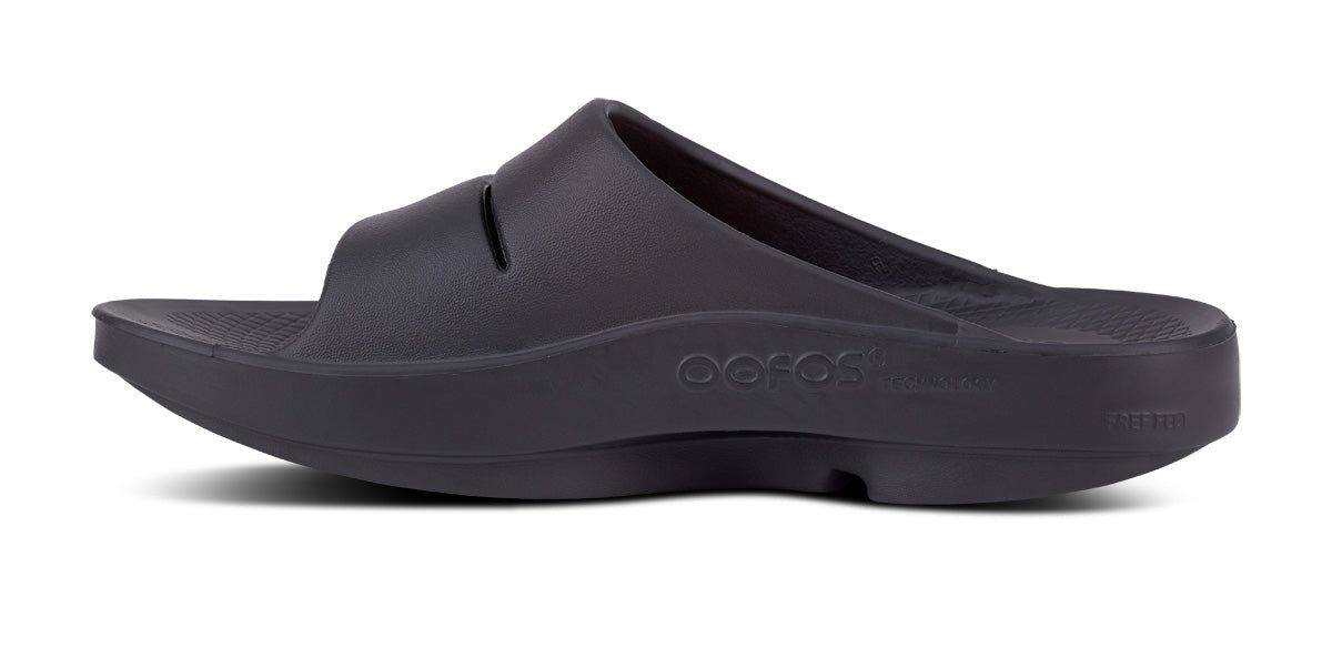 Oofos OOahh Slide Sandal Sandalen Heren Zwart | KC0587293