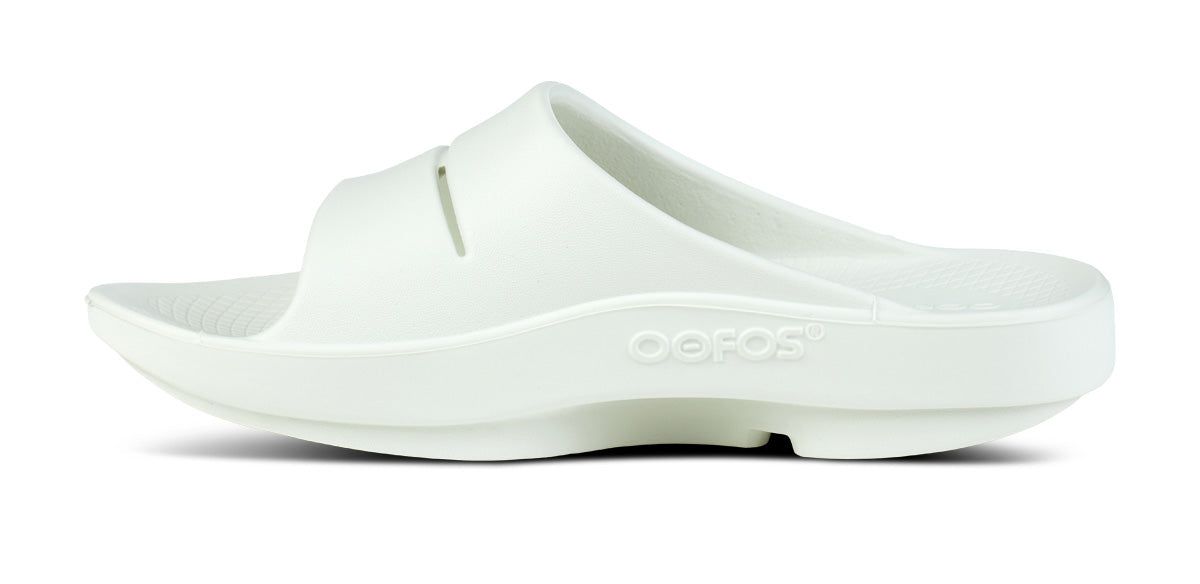 Oofos OOahh Slide Sandal Sandalen Heren Grijs | CI5780134