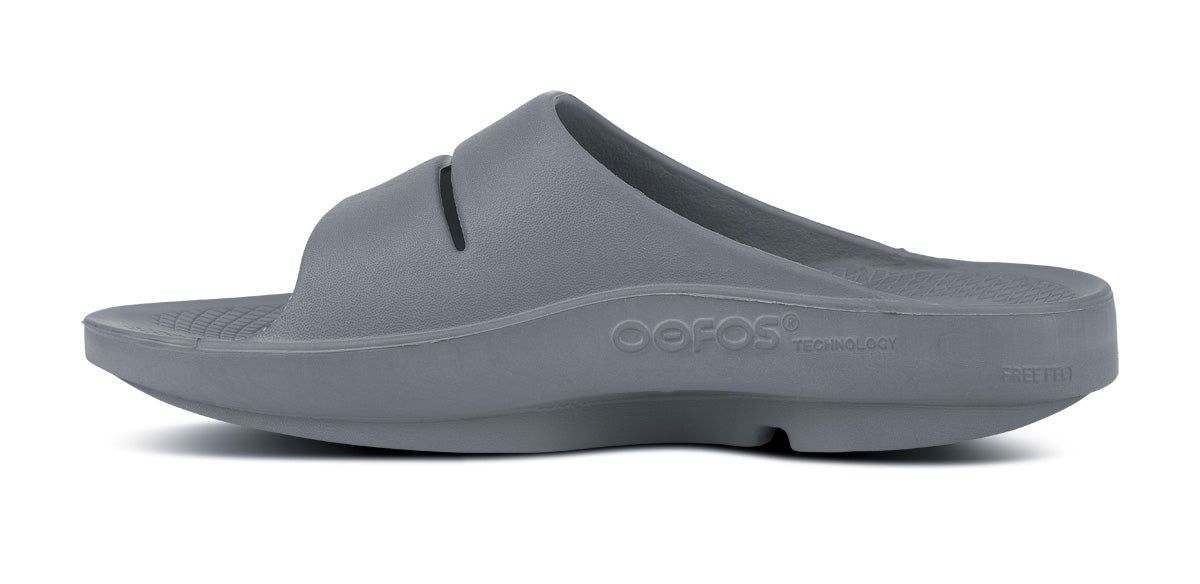 Oofos OOahh Slide Sandal Sandalen Heren Slate | QC1543890