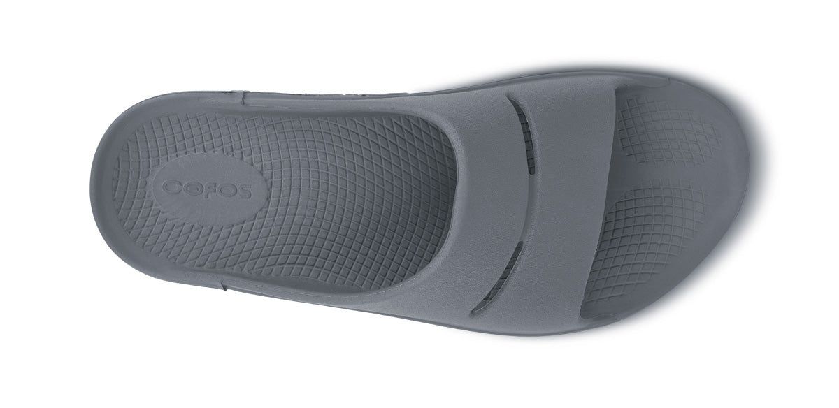 Oofos OOahh Slide Sandal Sandalen Heren Slate | QC1543890