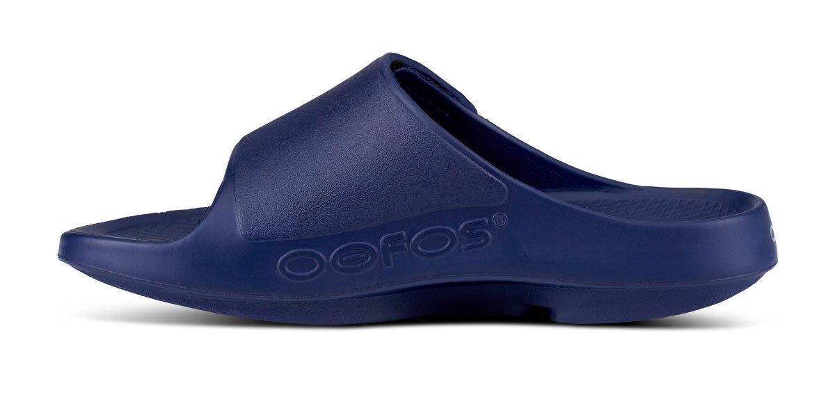 Oofos OOahh Sport Flex Sandal Sandalen Dames Donkerblauw | ND3540962