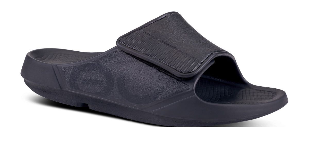 Oofos OOahh Sport Flex Sandal Sandalen Heren Zwart | YO7541908