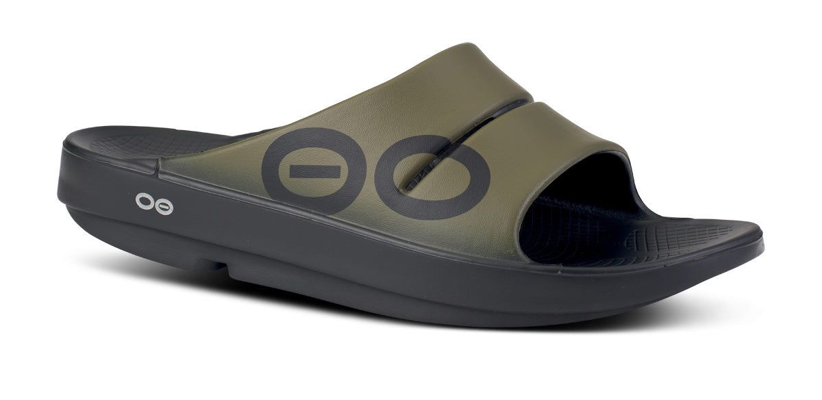 Oofos OOahh Sport Slide Sandal Sandalen Dames Groen | FQ4153086