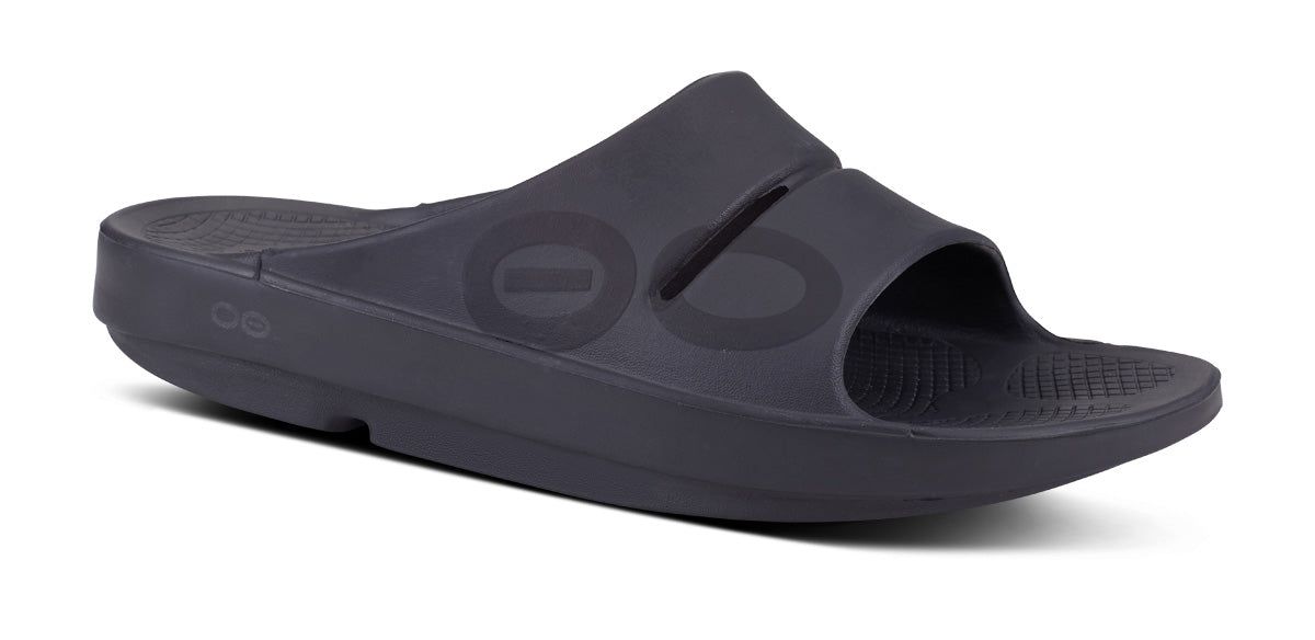 Oofos OOahh Sport Slide Sandal Sandalen Dames Zwart | EU2649053