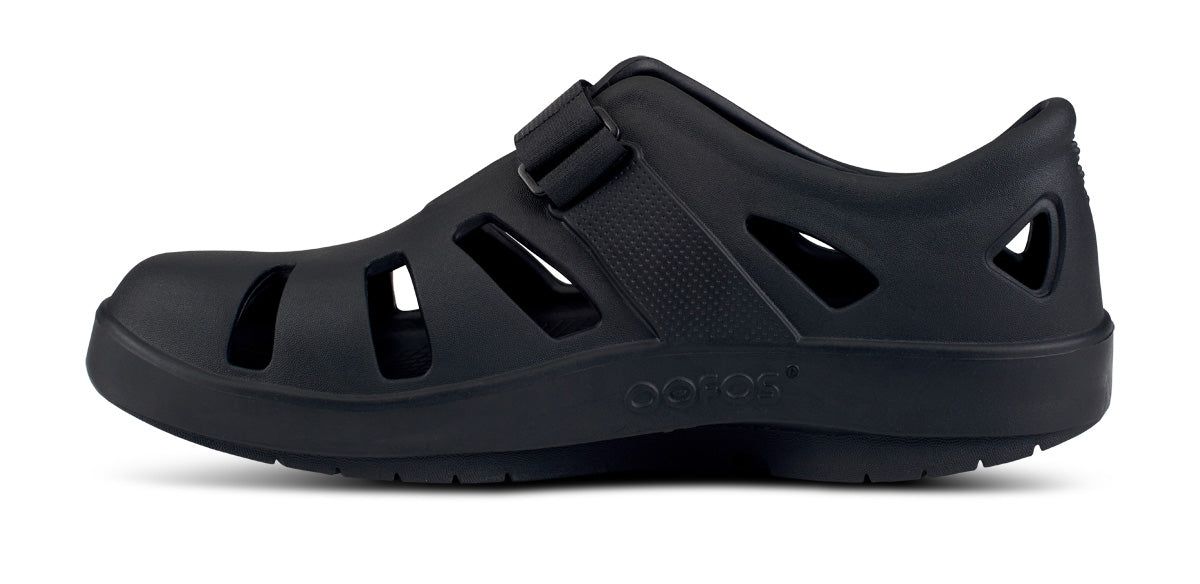 Oofos OOcandoo Sandal Sandalen Dames Zwart | SE0932651