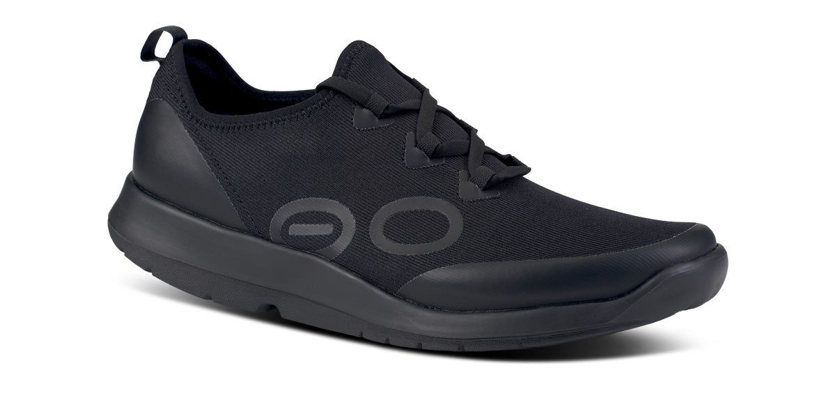 Oofos OOmg Sport LS Low Shoe Schoenen Dames Zwart | VI2430615