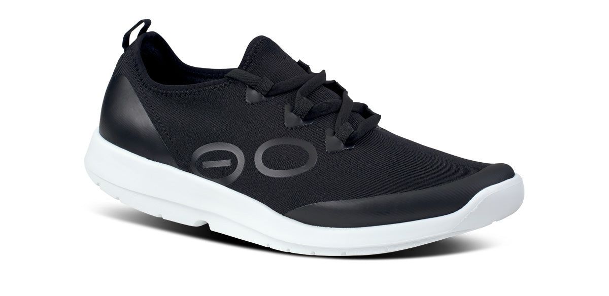 Oofos OOmg Sport LS Low Shoe Schoenen Heren Wit Zwart | GV9058617